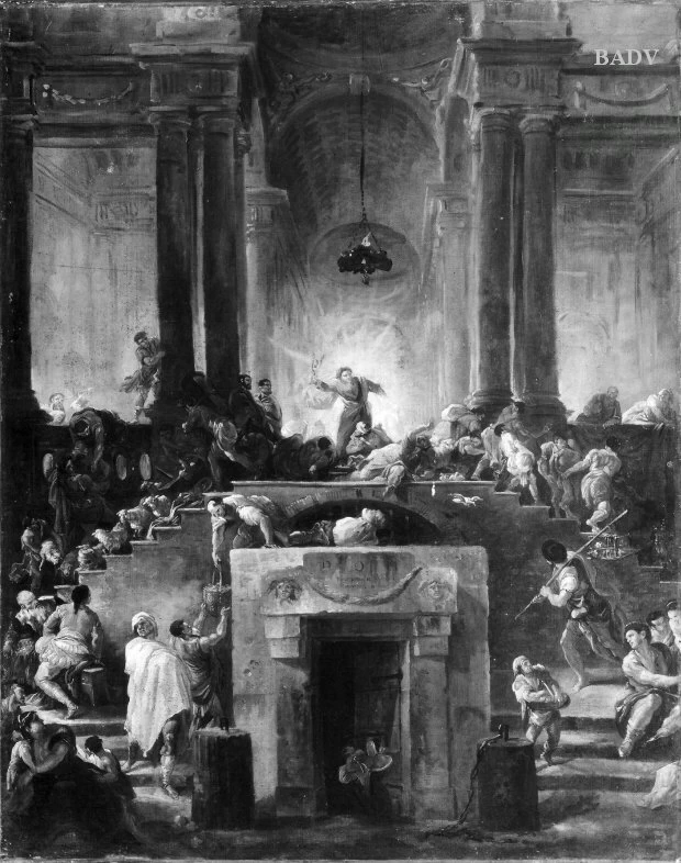 Espulsione dei mercanti dal tempio - Führermuseum